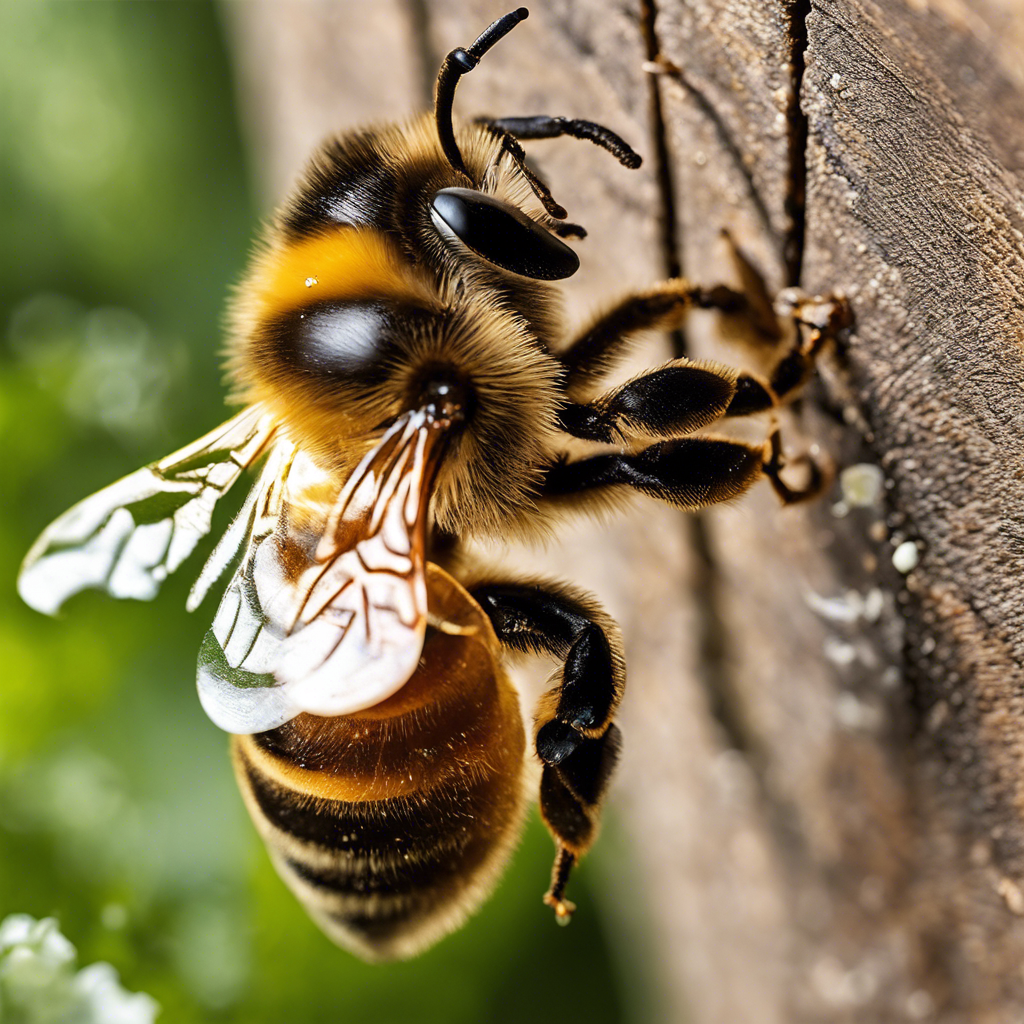 Bees’ venom harvest Using an electric shock device, honey bee venom (HBV) was collected at the Plant Protection RConstantly electric current (18 volts/ 3 amber/ hour) drives the venom collector device (VCD). Collecting bee venom was conducted every fifteen days, three times, for thirty minutes per time. At the entrance of the hive, we placed the device creating a landing board for returning bees. The technique produces pure, white, and dry venom by use of electrical impulses inducing bee workers to sting through latex sheets on glass plates, therefore eliminating contaminants and avoiding venom oxidation. We switch off the VCD and shake the bees off the frames after the collecting is finished. The venom deposited on the glass plate during drying was quickly removed with a sharp scraper; and kept in a dry, cool condition at 10 °C in a dark glass jar
