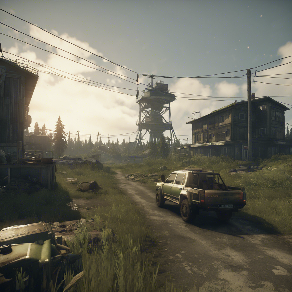 Escape from Tarkov in the style of Star Fox games, The Shoreline area makes up a large part of the outskirts of Tarkov and is located next to the Port. The area houses a partially abandoned village, modern private housing, agricultural fields, long stretches of beach, a boating facility, gas station, weather station, and a cellular tower as well as other commercial facilities. Shoreline's main point of interest is the "Azure Coast" health resort which consists of several luxurious buildings and facilities. The resort is exclusively powered by a nearby hydroelectric power plant. The resort had previously been used as temporary accommodation for members of TerraGroup and the corporation's associated divisions in preparation for the evacuation of the Tarkov Port.