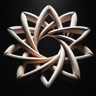 AI generated image: has una estrella simple