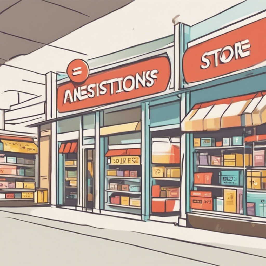 An idea about frequently asked questions and installment terms of a store site